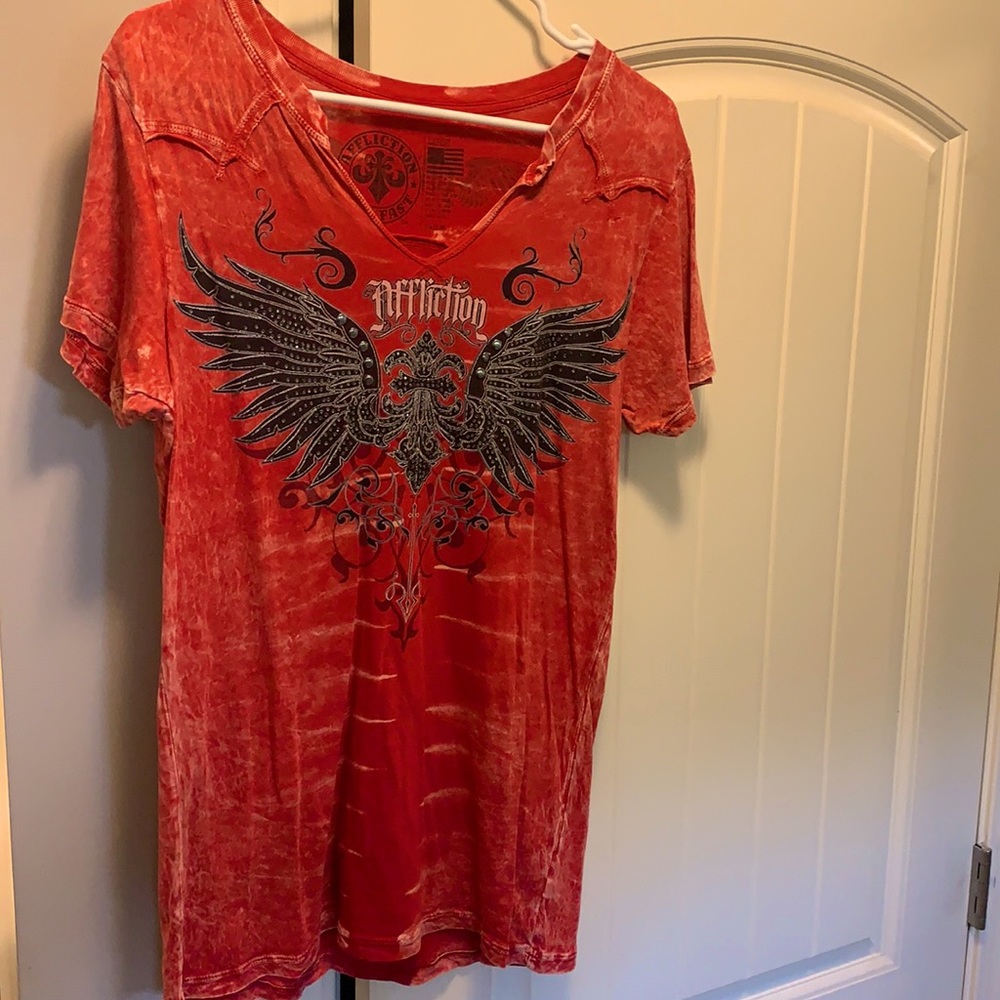 Affliction-Women’s Top-Large